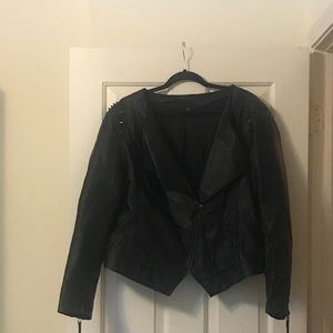 🖤Black Plus Size Moto Jacket🖤